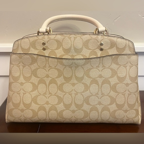 Coach Lillie Carryall In Signature Canvas - Picture 5 of 11